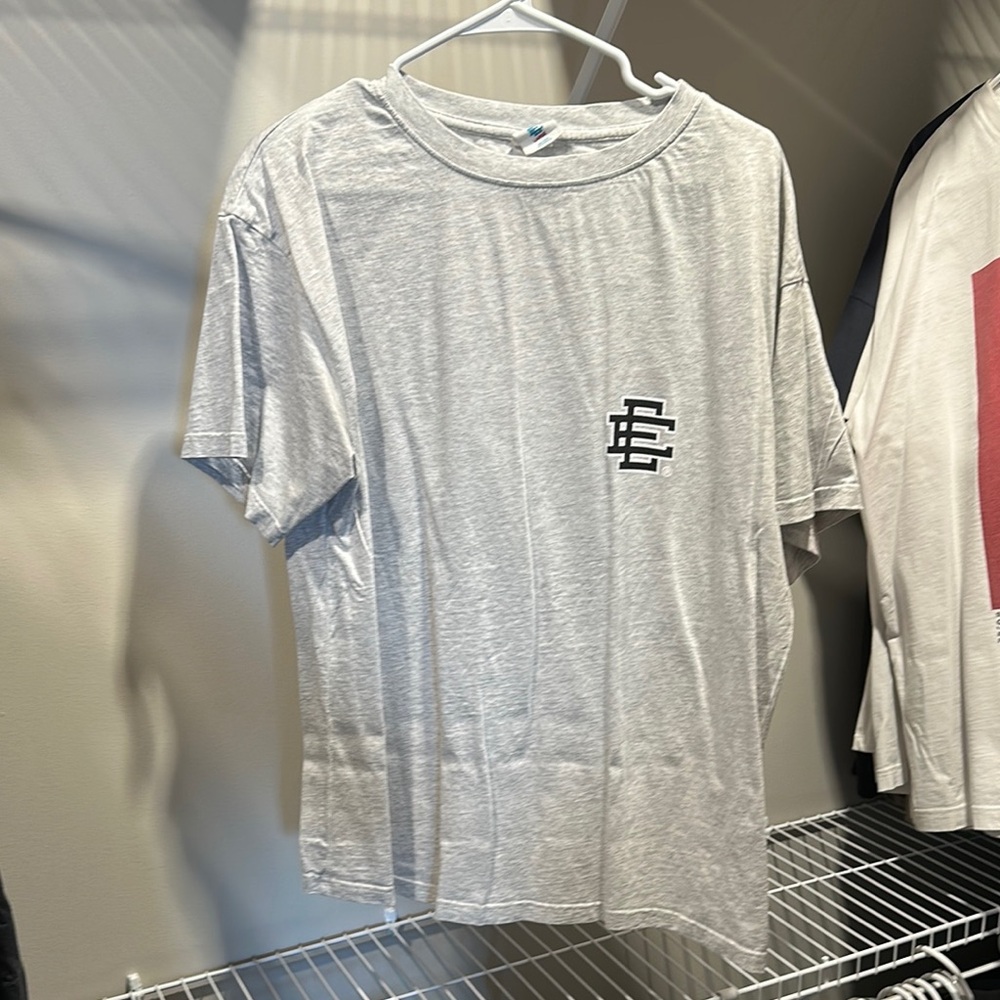 Eric Emanuel Basic EE Tee Grey/Navy Sz. L